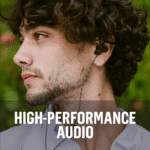 Smile Jamaica: Wired Earphones with Microphone, Noise Isolating Design, and Sustainable Materials, Brass - Image 5