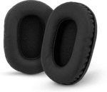 Replacement Earpads for Sony MDR 7506 Headphones - Quality Vegan Leather, Memory Foam Comfort, Long Lasting & Durable, Also Works with Headphones like Steelseries Arctis, ATH-M50X & More - Image 2