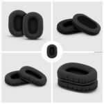 Replacement Earpads for Sony MDR 7506 Headphones - Quality Vegan Leather, Memory Foam Comfort, Long Lasting & Durable, Also Works with Headphones like Steelseries Arctis, ATH-M50X & More - Image 8