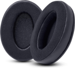Padz Velour - the Ultimate Upgraded Earpads by Wicked Cushions - Compatible with Audio Technica, Hyperx, Steelseries Arctis & More - Extra Thick - Bigger Opening - Softer Memory Foam | (Black)