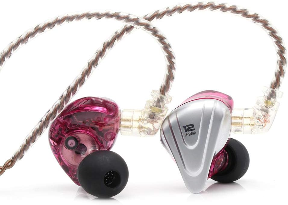 f89edbfac0635184d40705c229bc7e69.png KZ ZSX 5BA+1DD 6 Driver Hybrid In-Ear Hifi Earphones with Zinc Alloy Faceplate, Recessed 2 Pin Detachable Cable for Audiophile Musician (Without Mic, Purple) - Image 1