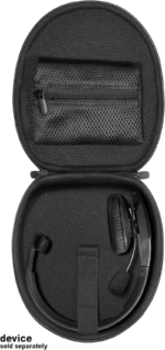 Headset Case for VXI Blueparrott B450-XT, B450-XT -204010-C, B350-XT, B250-XTS, C400-XT, Mesh Pocket for Cable, Amplifier and Other Accessories, Detachable Wrist Strap - Image 3