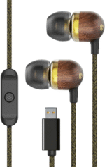 Smile Jamaica: Wired Earphones with Microphone, Noise Isolating Design, and Sustainable Materials, Brass - Image 14