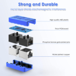 RJ45 Coupler, Ethernet Extender for Cat7/Cat6/Cat5E/Cat5 Female to Female Ethernet Coupler Connector (5, Blue) - Image 5