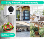 Micro USB Extension Cable 20Ft(2Pack),Micro USB Cable Charging Power Cord Flat Long for Security Camera Wyze Cam V4 V3,OG,V3 Pro,Blink Outdoor 3Rd Gen,Xt,Mini,Ring Stick up Cam - Image 7