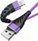 (2 Pack) Long Iphone Charger 10Ft for [Mfi Certified], 10 Foot Lightning Cable Fast Charging Cord 10 Feet for Iphone 12/12 Pro/11/11 Pro/11 Pro Max/Xs/Xs Max/Xr/X/8/8 Plus/7/7 Plus/6 Plus - Image 11