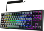 Phantom 87 Key RGB Mechanical Gaming Keyboard | Outemu Red Switch | 16.8M Color LED Lighting | 18 Pre-Set | Low Latency | N-Key Rollover | Software Customizable Keys | Wired USB Connection - Image 7