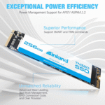 TN320 256GB Nvme M.2 Pcie Gen3X4 2280 Internal Solid State Drive SSD - up to 2000 Mb/S, 3D NAND, Storage and Memory for Laptop & PC Desktop - Image 6