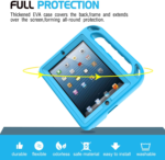 Kids Case for Ipad 2 3 4 Generation (Old Model)- Built-In Screen Protector, Shockproof Handle Stand Kids Friendly Compatible with Ipad 2Nd 3Rd 4Th Generation (Blue) - Image 6