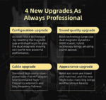 KZ ZSN PRO X Earphone with 1BA and 1DD, KZ High Fidelity in Ear Earbuds High Resolution in Ear Monitor Headphone (NO Mic, Blue)…… - Image 7