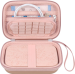 Hard Case for HP Sprocket 2X3 Portable Instant Photo Printer, Zipper Mesh Pocket Fits Photo Paper and Cable, Black - Image 11