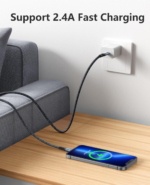 10 Ft Iphone Charger Cord 3Pack Long Mfi Certified Lightning Cable 10 Feet Braided USB Iphone Charging Cord with Apple Iphone 14 13 12 11 Pro Max XS XR X 8 7 6 5 plus Ipad - Image 2