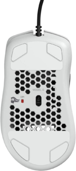 Model D Wired Gaming Mouse - 68G Superlight Honeycomb Design, RGB, Ergonomic, Pixart 3360 Sensor, Omron Switches, PTFE Feet, 6 Buttons - Glossy White - Image 8