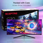 30-Inch Curved Gaming Monitor 21:9 2560X1080 Ultra Wide/ Slim HDMI Displayport up to 200Hz Build-In Speakers, Metal Black (C305B-200UN1) - Image 6