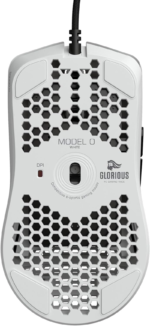 Model O Wired Gaming Mouse 67G Superlight Honeycomb Design, RGB, Pixart 3360 Sensor, Omron Switches, Ambidextrous - Matte White - Image 8