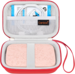 Hard Case for HP Sprocket 2X3 Portable Instant Photo Printer, Zipper Mesh Pocket Fits Photo Paper and Cable, Black - Image 16