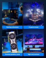 8K Displayport Cable 1.4, VESA Certified 6.6FT DP Cord (8K@60Hz, 4K@144Hz, 2K@240Hz), 32.4Gbps Display Port Cable for Gaming Monitor, Graphic, PC, HDR/HDCP 2.2/Freesync/G-Sync, Braided, Grey - Image 8