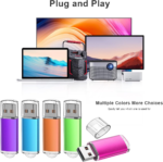32GB Flash Drive USB 2.0 Flash Memory Stick Drive 10 Pack 32 GB USB Flash Drives Thumb Drive 32G Gig USB Drives Pen Drive Jump Drive, Mixed Colors - Image 6