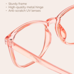 6 Pack Blue Light Blocking Glasses for Women Men – Stylish Computer & Gaming Glasses, Fashion Square Frame Eyewear - Image 6