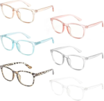 6 Pack Blue Light Blocking Glasses for Women Men – Stylish Computer & Gaming Glasses, Fashion Square Frame Eyewear - Image 8