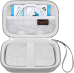 Hard Case for HP Sprocket 2X3 Portable Instant Photo Printer, Zipper Mesh Pocket Fits Photo Paper and Cable, Black - Image 12