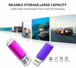 32GB Flash Drive USB 2.0 Flash Memory Stick Drive 10 Pack 32 GB USB Flash Drives Thumb Drive 32G Gig USB Drives Pen Drive Jump Drive, Mixed Colors - Image 4
