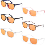 6 Pack Blue Light Blocking Glasses for Women Men – Stylish Computer & Gaming Glasses, Fashion Square Frame Eyewear - Image 20