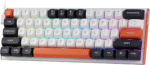K617 Fizz 60% Wired RGB Gaming Keyboard, 61 Keys Hot-Swap Compact Mechanical Keyboard W/White and Grey Color Keycaps, Linear Red Switch, Pro Driver/Software Supported - Image 14